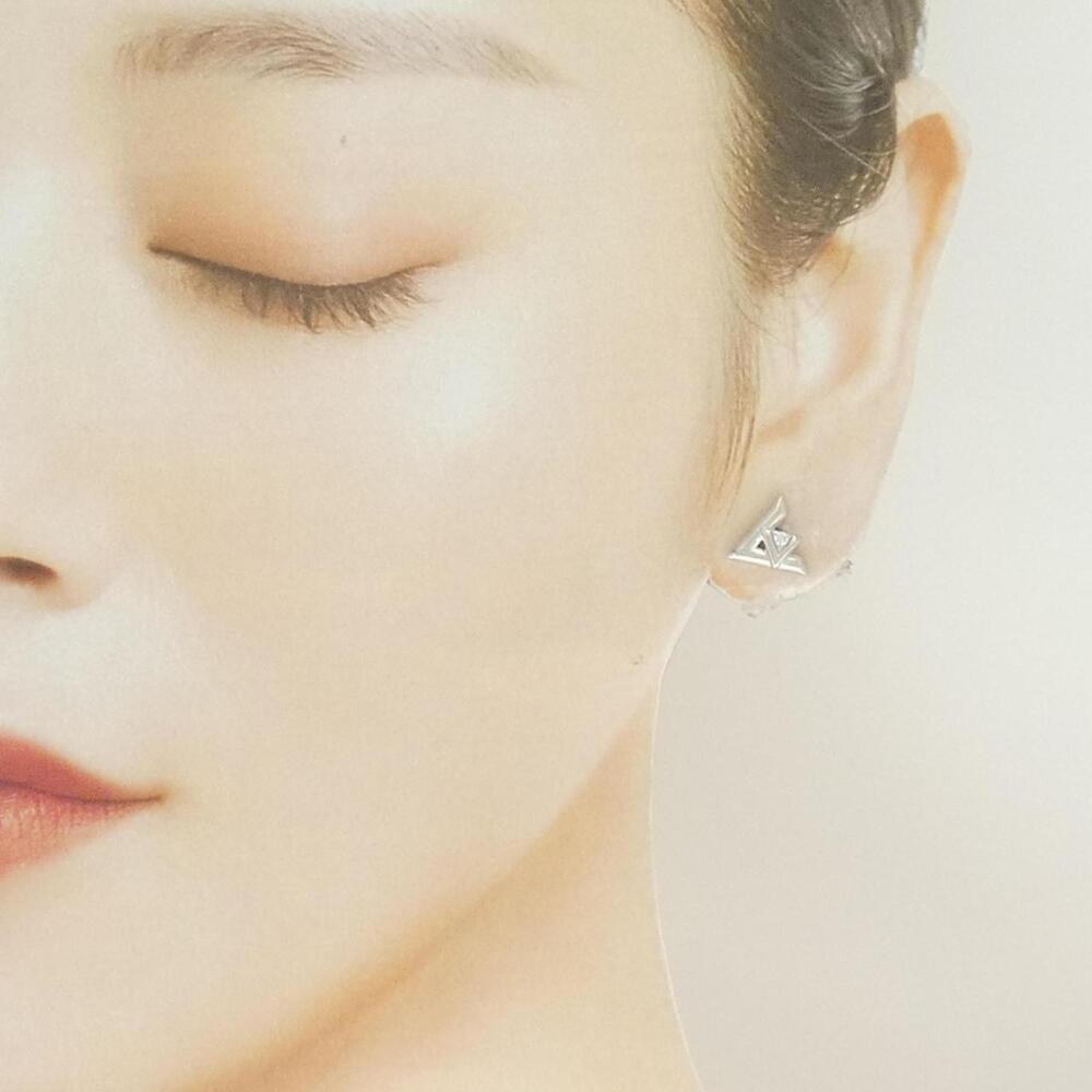 LOUIS VUITTON Silver Earrings - Picture 4 of 4